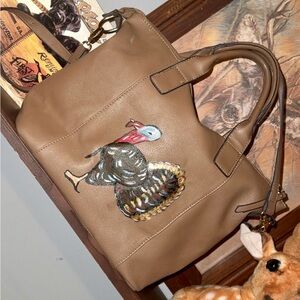 UpCycled Tan Tote Bag